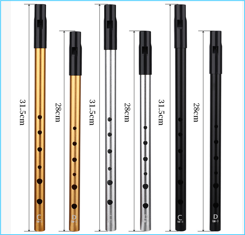 Penny Whistle D - Autentica Fisarmonica Irlandese in Tonalità C/D