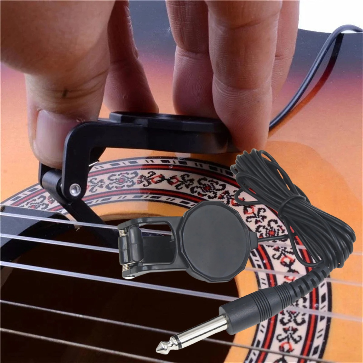 Musical Instrument Violin - Pickup con clip jack audio/trasduttore pickup