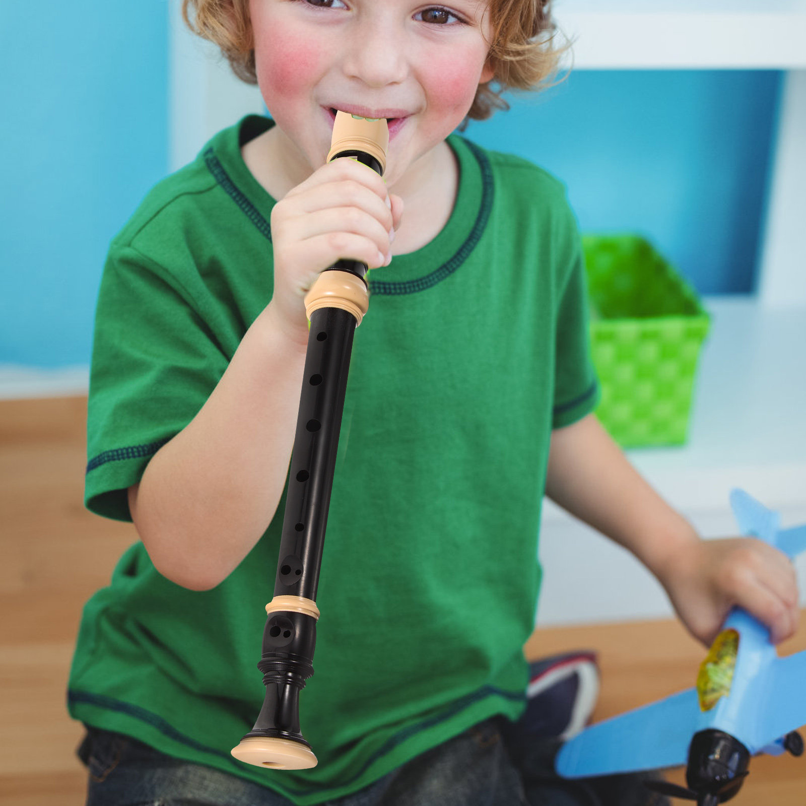 Musical Instrument A Recorder - Set di 1 Flauto Dolce in