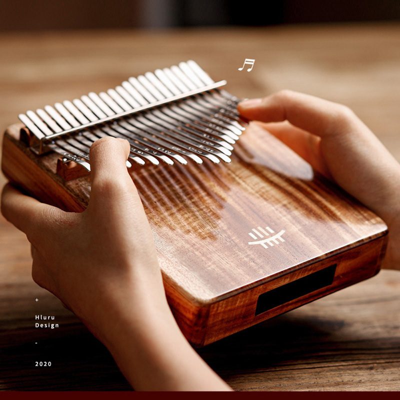 Musical Instrument Piano - Hluru Kalimba 17 tasti con foro