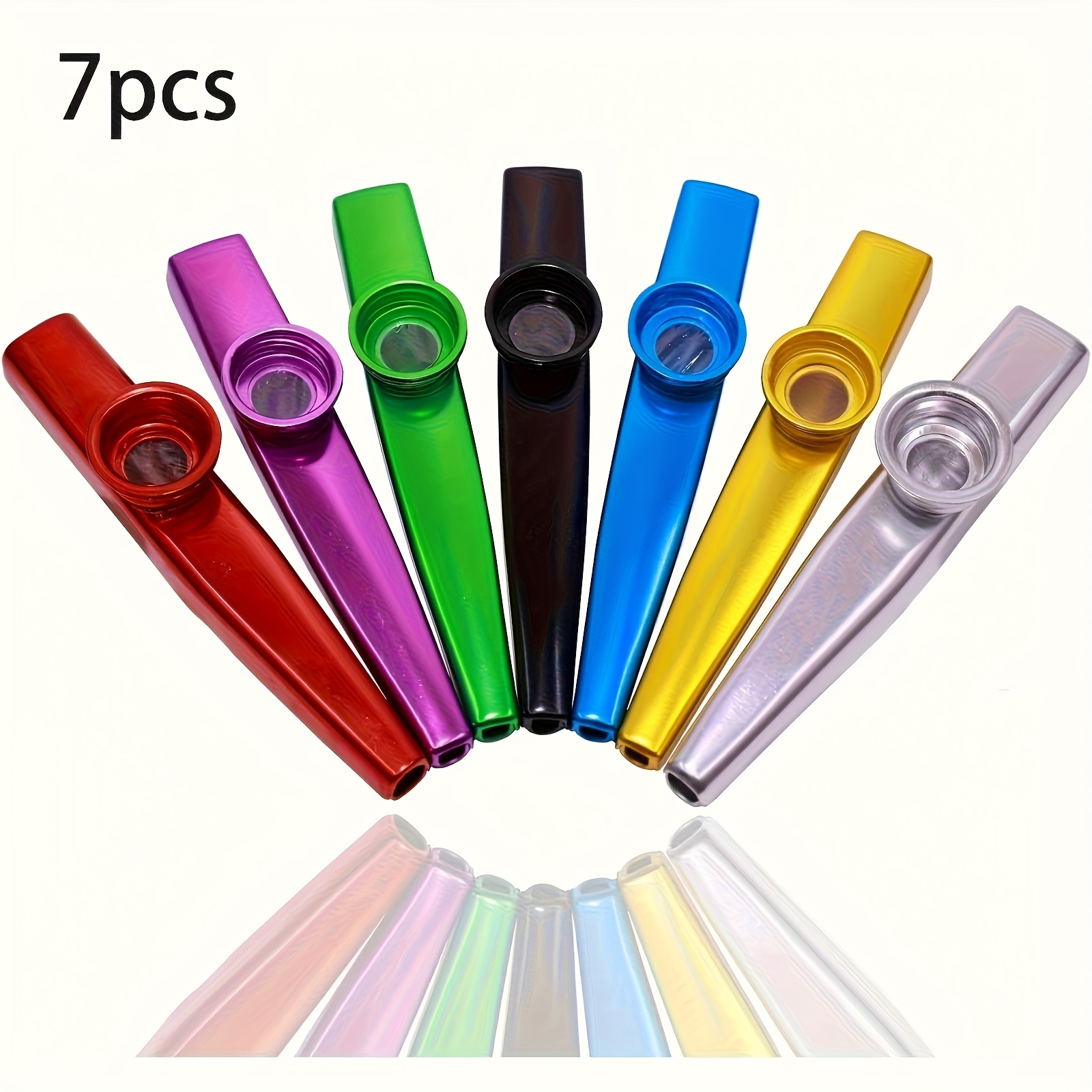 Musical Instrument Violin - 7 pezzi Kazoos in metallo dal