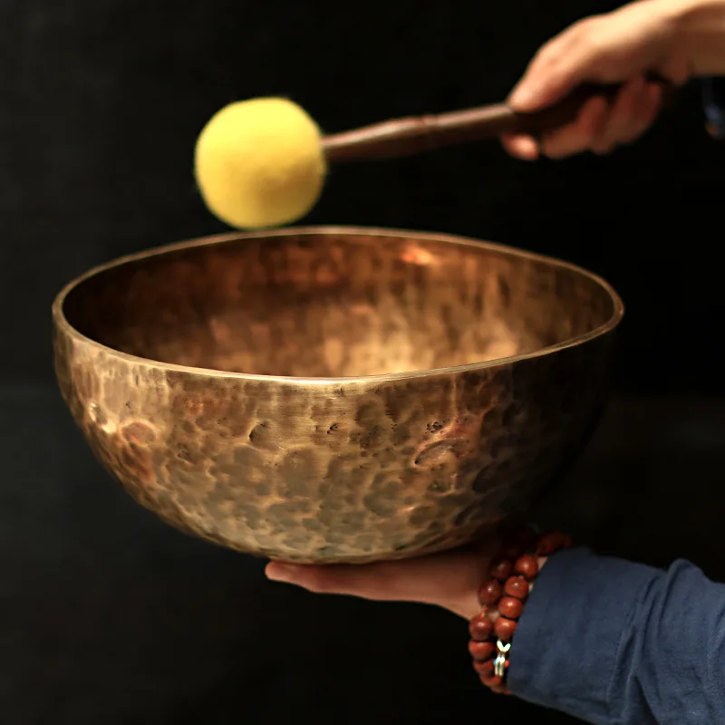 Musical Instrument Kit - Ciotola tibetana terapeutica Campana tibetana Ciotola