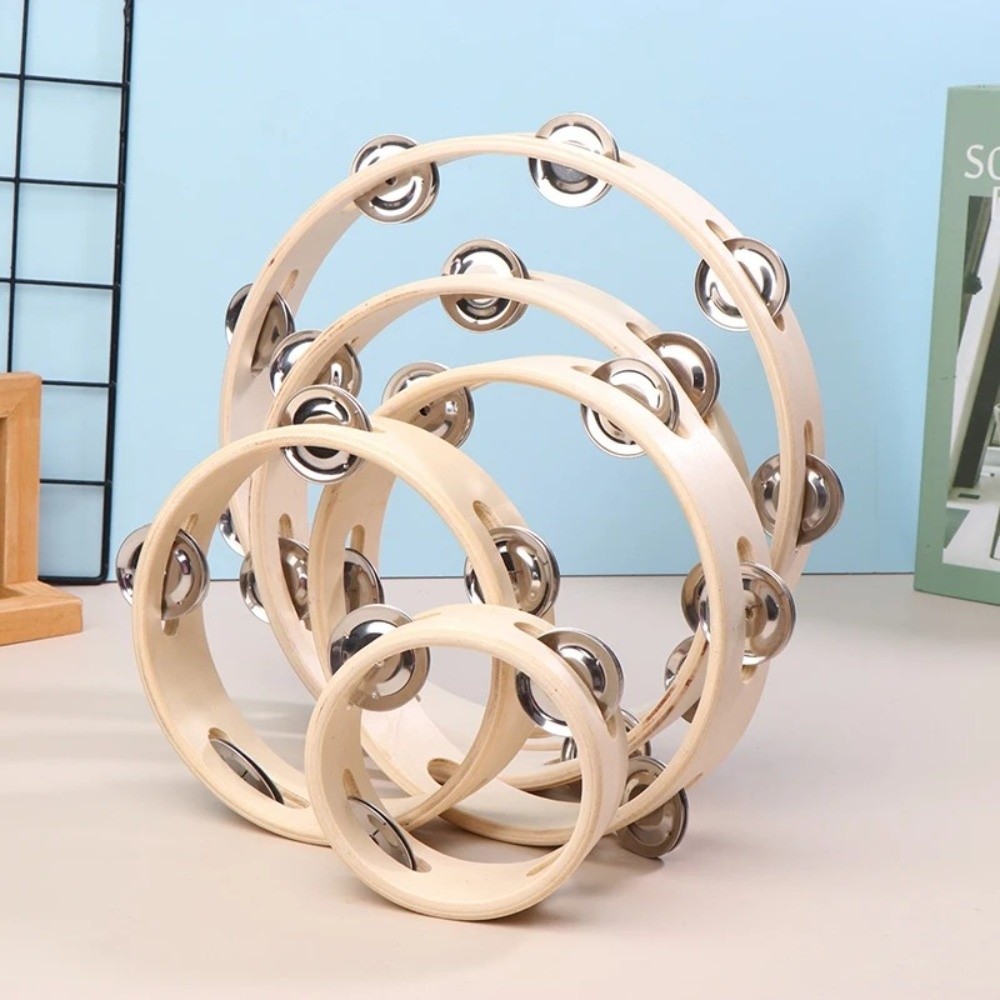 Musical Instrument Tambourine - Nuovi Tamburi a Mano da 4/6/7/8/10