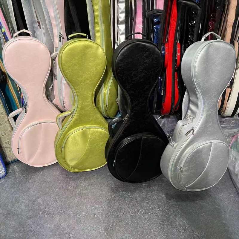 Musical Instrument Bag - Borsa Zhongruan in pelle ispessita Spalle