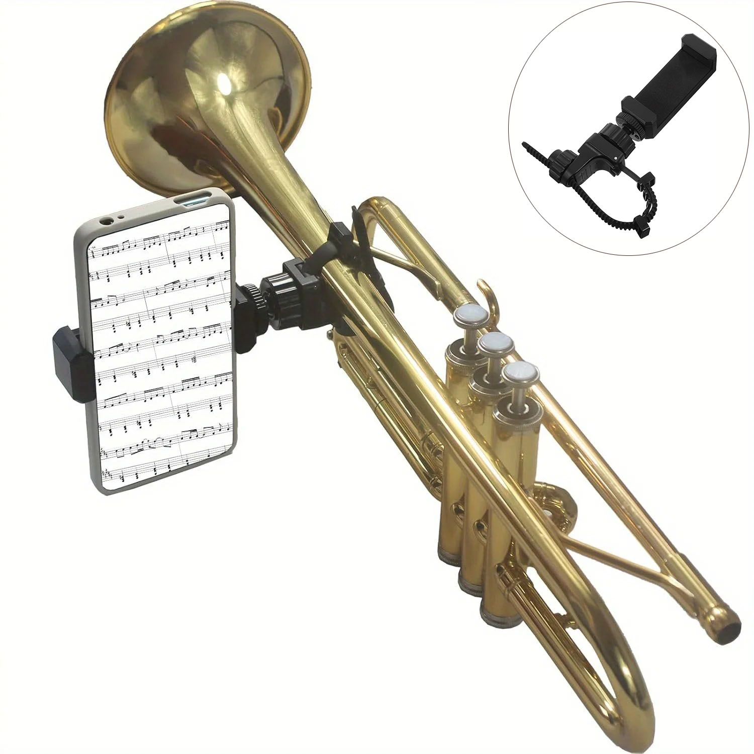 Musical Instrument Trumpet - Supporto per Telefono a Clip in
