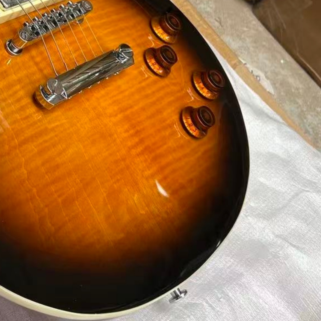 Electric Guitar Beginner - Chitarra Elettrica Marrone Sfumato con Hardware