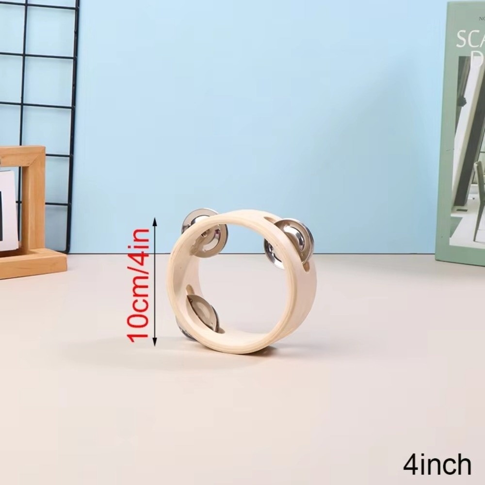 Musical Instrument Tambourine - Nuovo Tamburo a Mano da 4/6/7/8/10