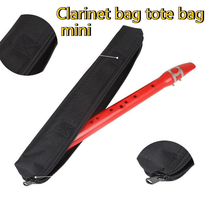 Musical Instrument Saxophone - Borsa per flauto dolce da 1