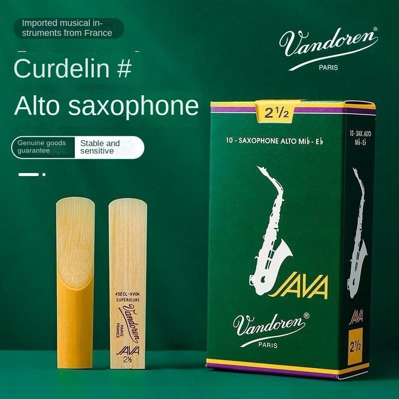 Musical Instrument Saxophone - Ancia Bendlin Scatola verde JAVA Ancia