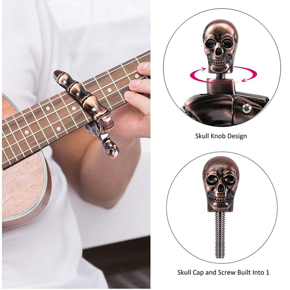 Capotasto a Forma di Teschio p - Musical Instrument Note recensione e prezzo