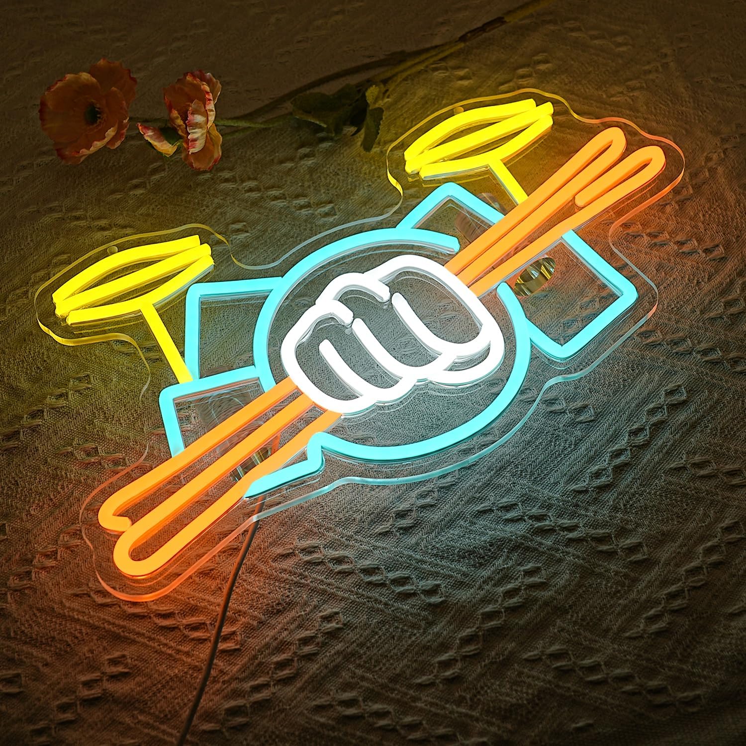 Insegna al Neon a Forma di Bat - Musical Instrument Of recensione e prezzo
