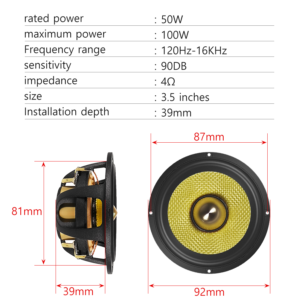 2 Altoparlanti Mid-Range Guida - Musical Instrument Trumpet recensione e prezzo