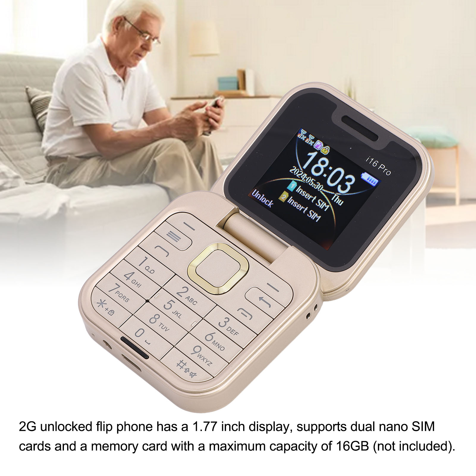 Telefono 2G con Grandi Tasti,  - Musical Instrument Japanese recensione e prezzo