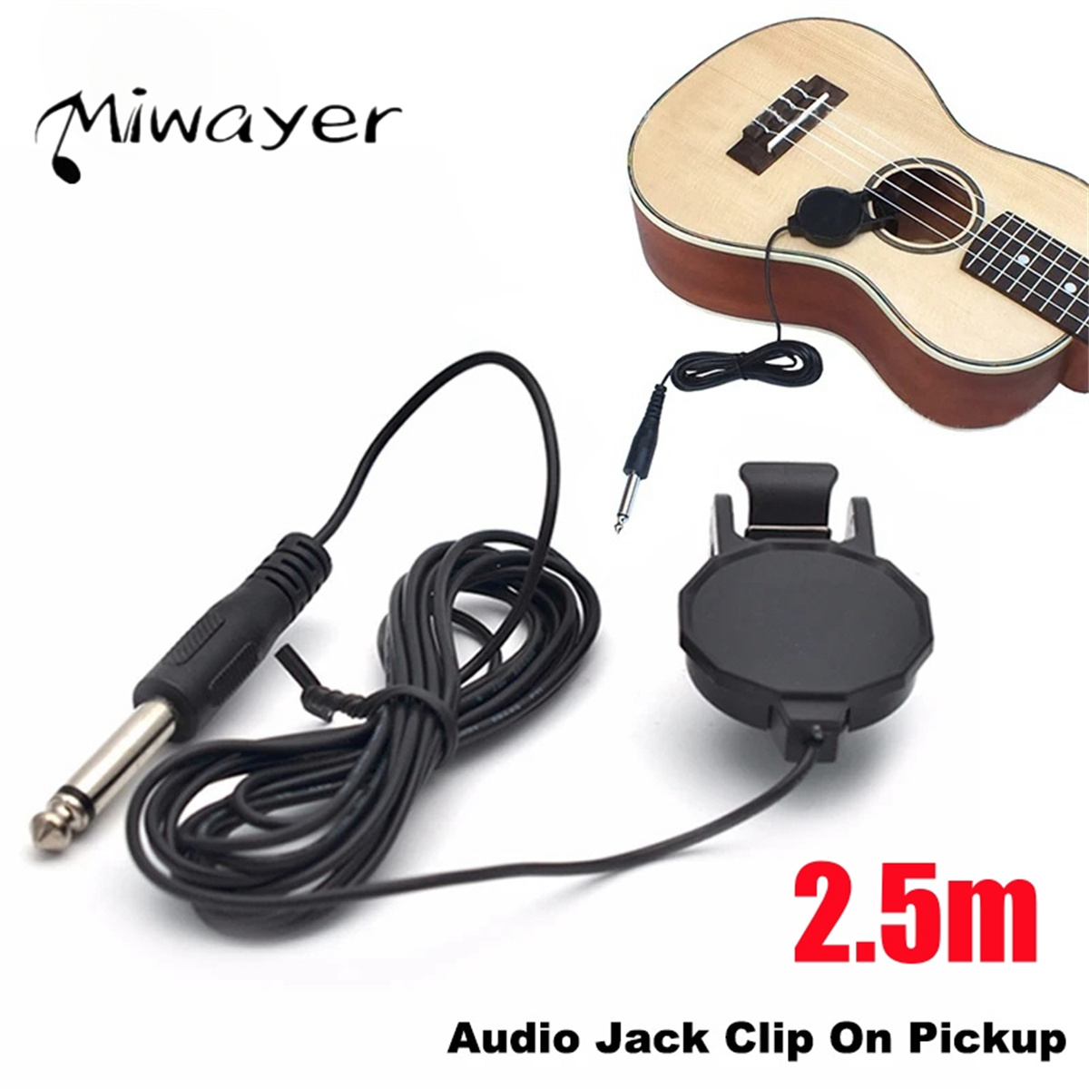 Pickup jack audio con clip per - Musical Instrument Violin recensione e prezzo