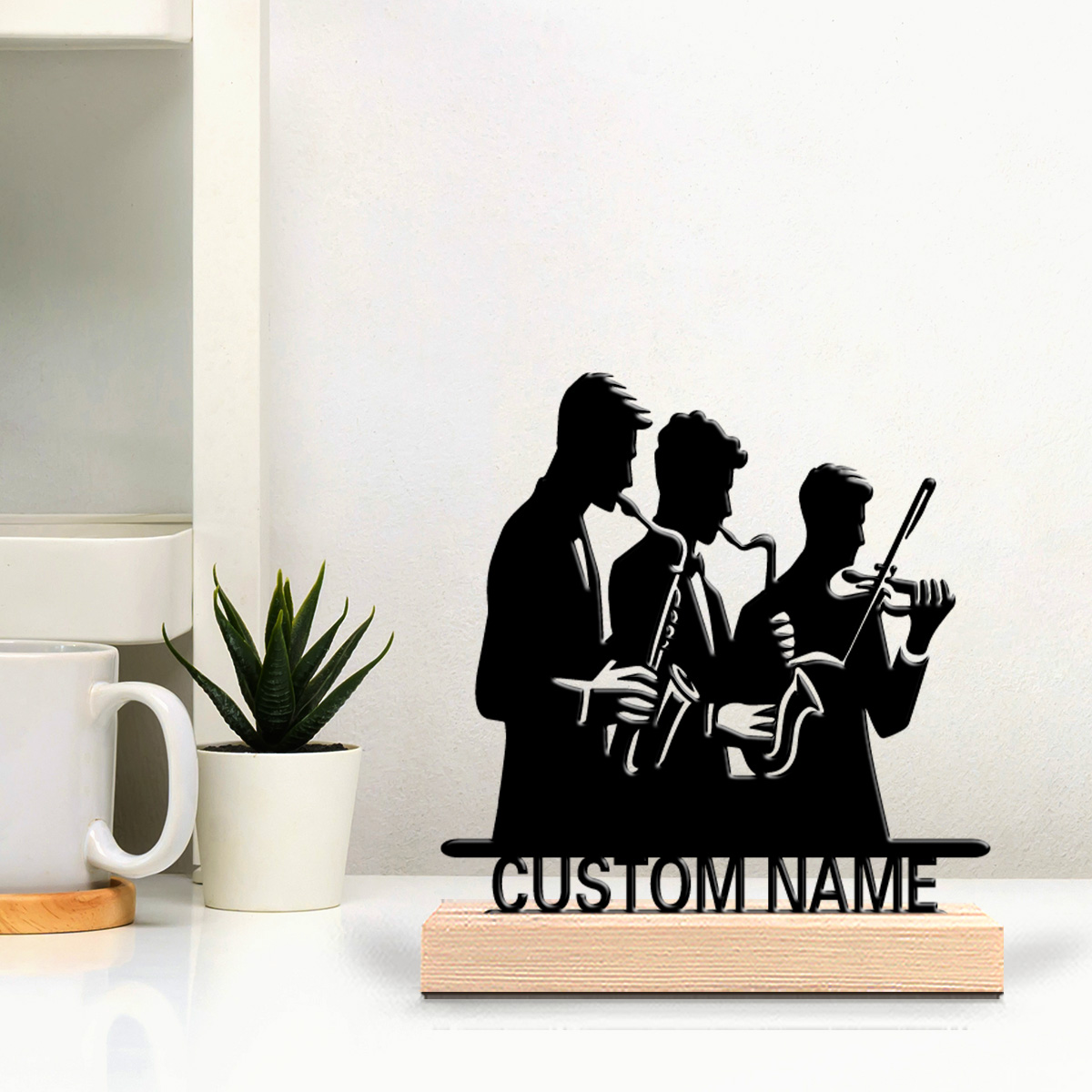 1 pezzo Statuetta in latta art - Musical Instrument With Name recensione e prezzo