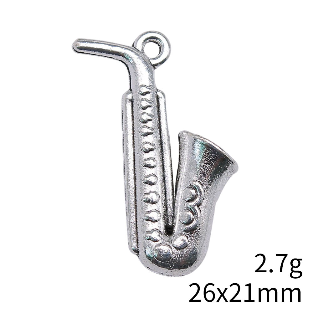 20 Pezzi Ciondoli a Forma di S - Musical Instrument Saxophone recensione e prezzo