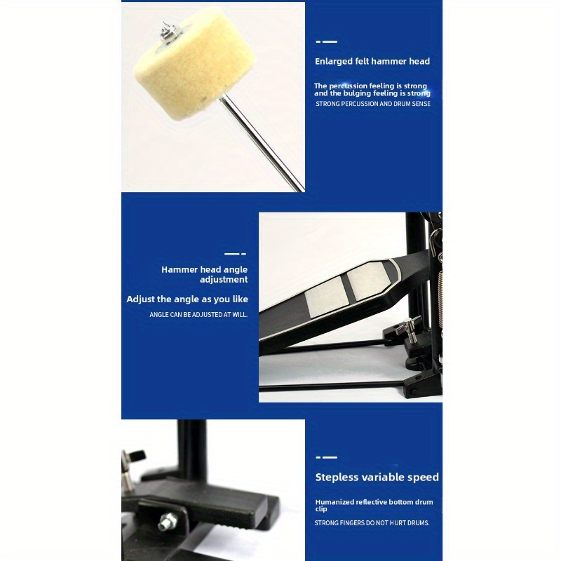 Pedale Singolo per Batteria, P - Musical Instrument Kit recensione e prezzo