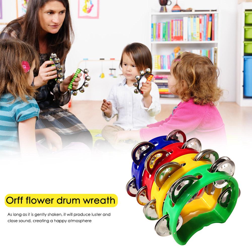 4 pezzi tamburello jingles son - Musical Instrument Tambourine recensione e prezzo