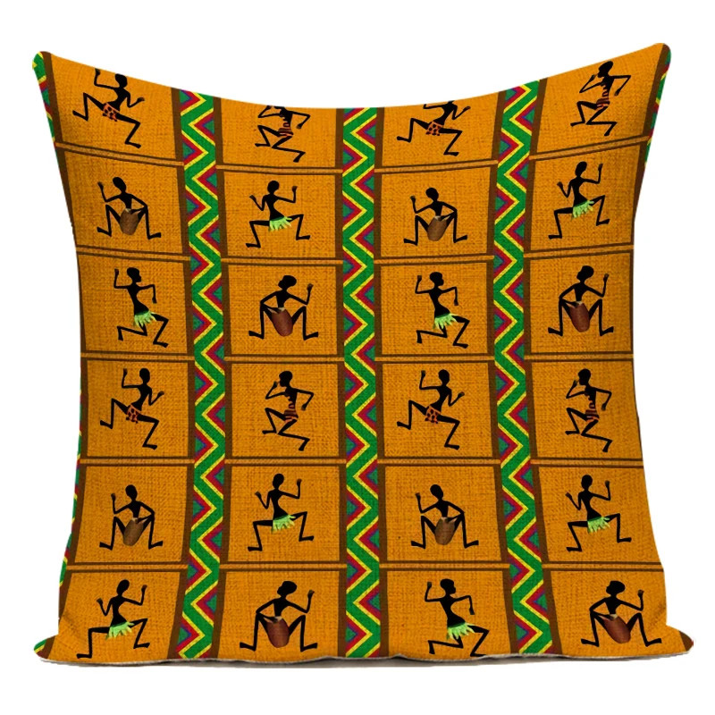 Fodera per cuscino retrò donna - Musical Instrument In Africa recensione e prezzo