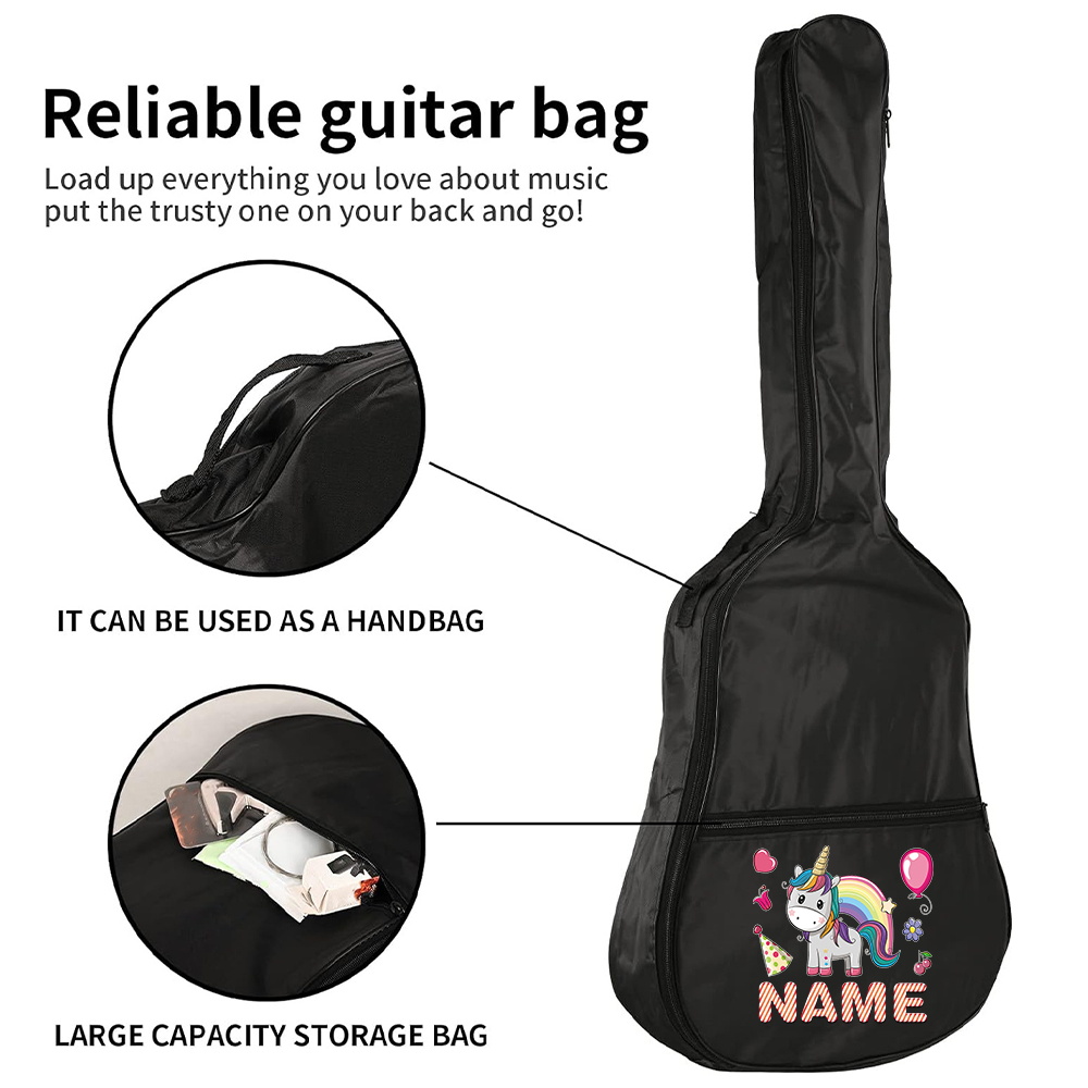 Borsa per chitarra con nome pe - Musical Instrument With Name recensione e prezzo