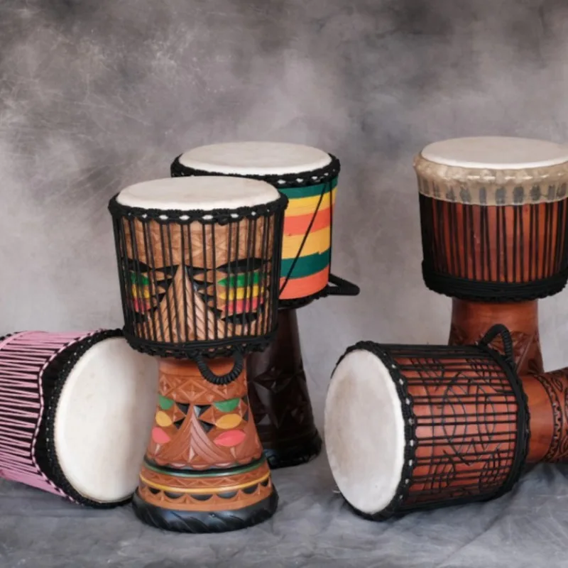 Tamburo africano in mogano Dje - Musical Instrument Kit recensione e prezzo