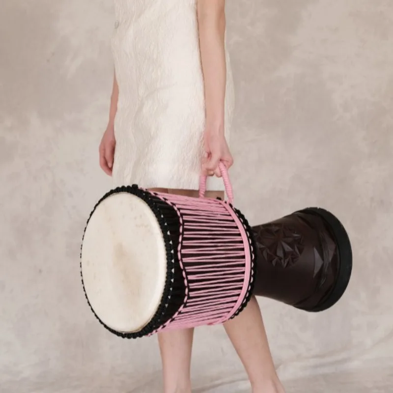 Tamburo africano in mogano Dje - Musical Instrument Kit recensione e prezzo