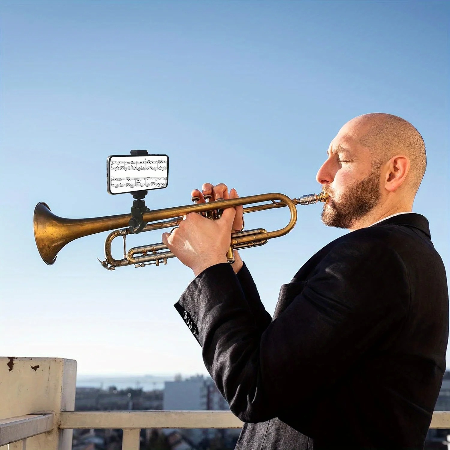 Supporto per Telefono a Clip i - Musical Instrument Trumpet recensione e prezzo