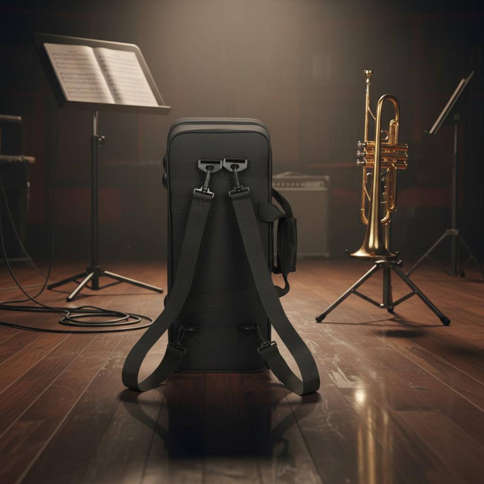 Custodia per tromba nera, imbo - Musical Instrument Bag recensione e prezzo