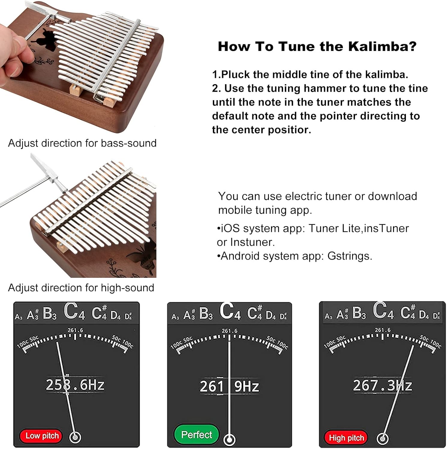 Kalimba 21 Tasti, Pianoforte a - Musical Instrument Piano recensione e prezzo