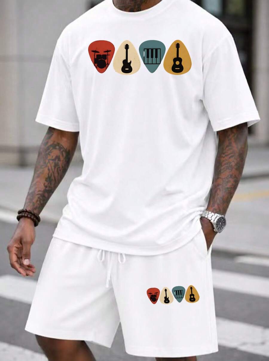 Set da Uomo 2 Pezzi: T-Shirt O - Musical Instrument Of recensione e prezzo